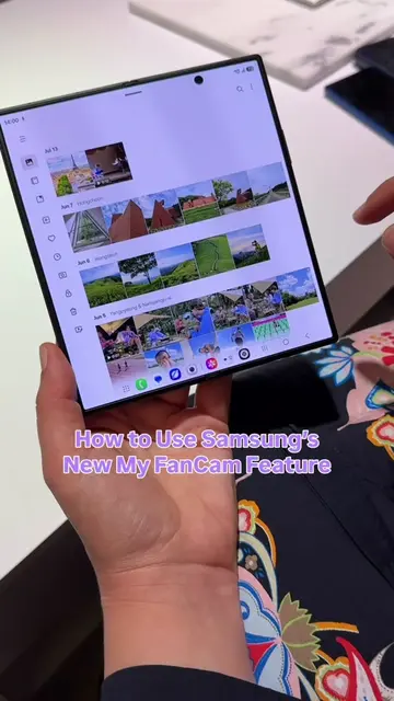 Track your bias with just a few taps with Samsung’s new My FanCam mode 🫰🏼 #fan