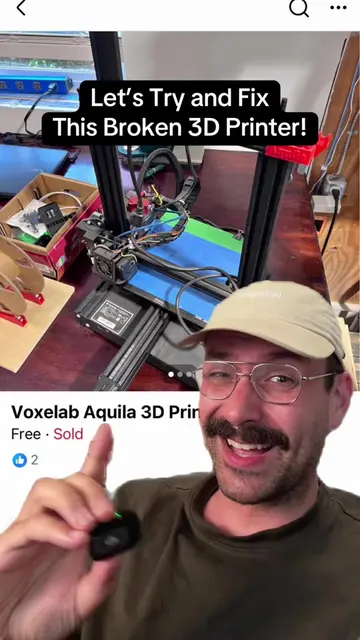 Any % glitchless 3D printer “repair” #maker #3dprinting 