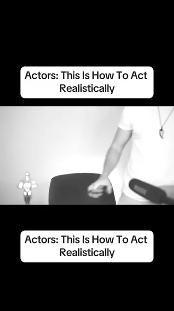 How To Act REALISTICALLY In 10 Steps | Acting Advice. Acting is all about creati