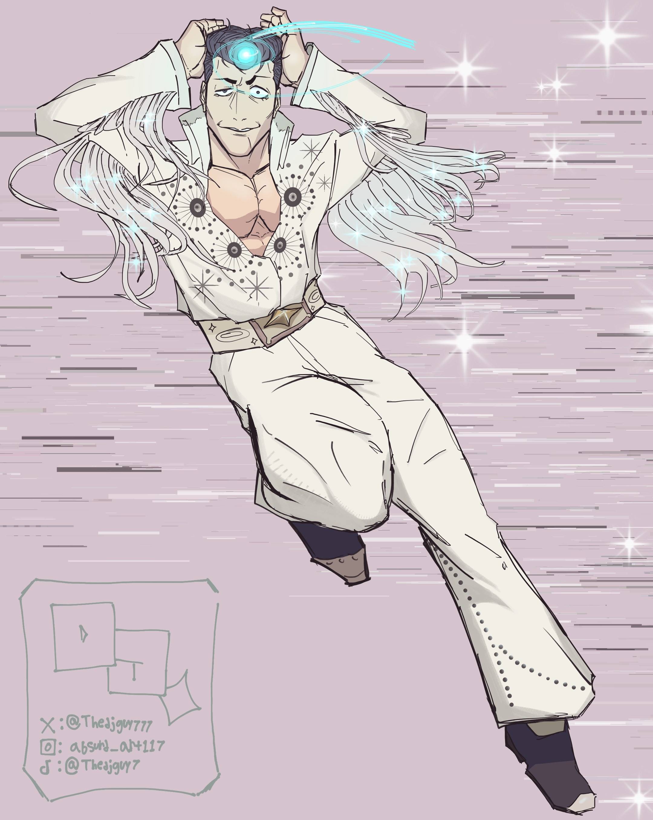 His fit is so SWEEEEETT #ryuishigori #jjkfanart #jujutsukaisen #art #sweet 