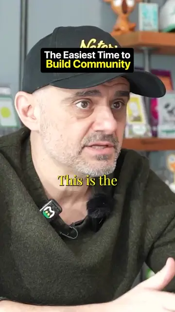 How I'd build a community from zero right now #garyvee #communitybuilding #tikto