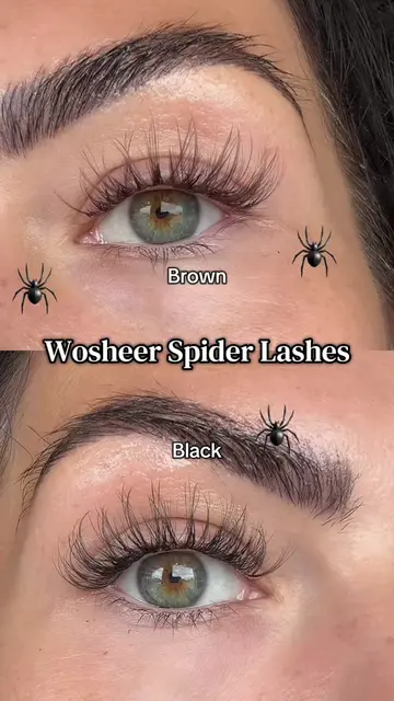 Still obsessed with my Wosheer spider lashes… I’m loving both the black & brown 