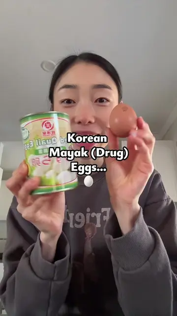 Part 2 of Korean drug eggs because I’m addicted 🥚 #koreansoymarinatedeggs #maya