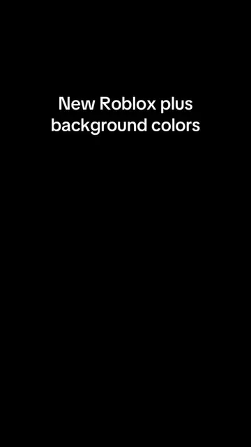 Sad it’s only for plus but really cool anyway #roblox #background #color 