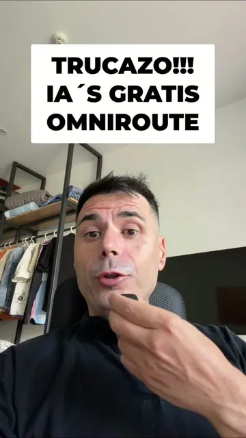 ¡Trucazo IA gratis! Olvídate de límites y tarjetas con OmniRoute. Enruta intelig
