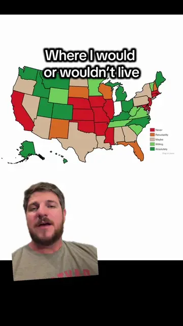 These are all entirely random reasons and probably not what you think. #usa #map