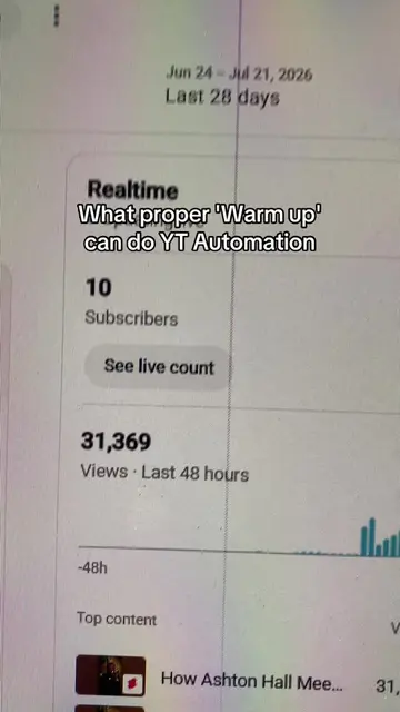 before ka mag upload make sure na naka warm up ang account mo #ytautomation #fba