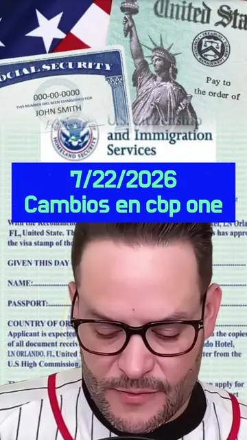 Cambios en cbp one #cbp #cbpone #citascbpone #migrantes #venezolanos #cubanos #e