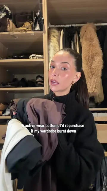 clearly have a go to active wear brand duh #csb #wardrobe #haul #pilates #closet