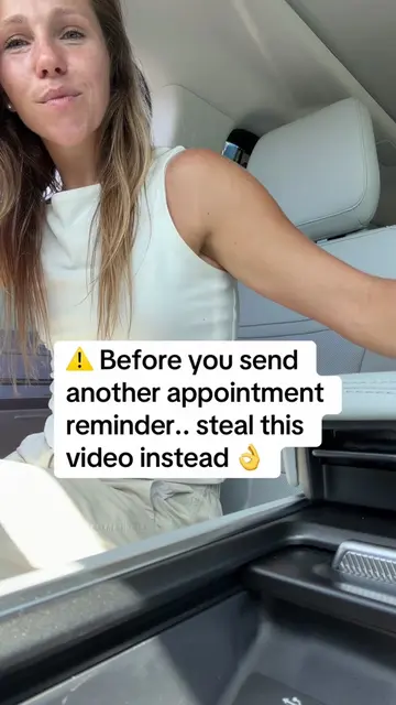 Your customer is already wondering what to expect. 😅 A quick 15-second video li