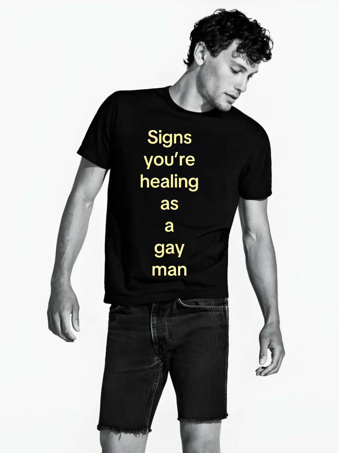 Signs you’re healing. 🖤  #cooperkoch #gay #healing #personalgrowth #gaylove 