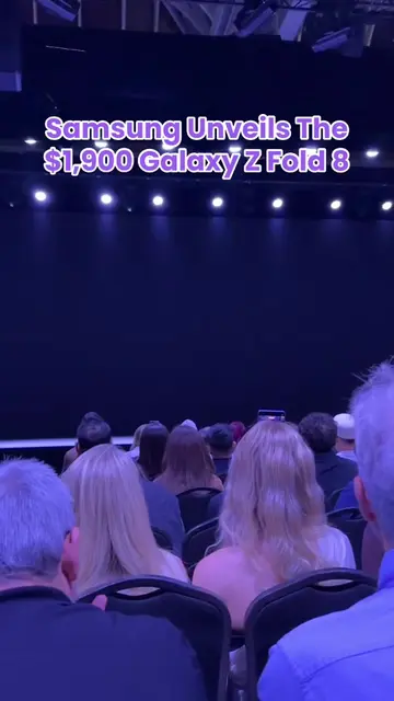 Meet the all new Samsung Galaxy Z Fold8.  #samsung #samsungzfold8 #samsungunpack