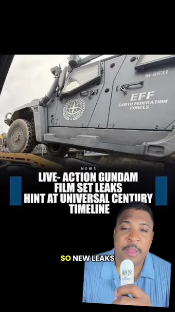 So we got some leaks from the new live action Gundam movie and I have my theorie