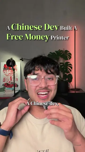 A Chinese dev built a free money printer and literally named it MoneyPrinterTurb