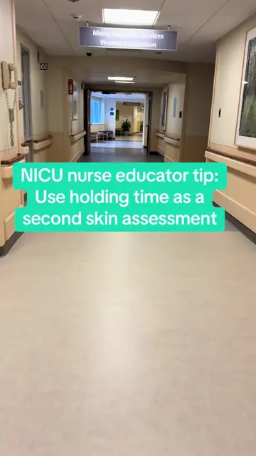 As NICU nurses, our primary goal for the day should be for the baby to be held! 