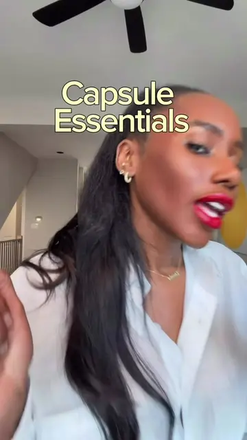 All the essentials to start your cool girl capsule!  Save this video for when yo