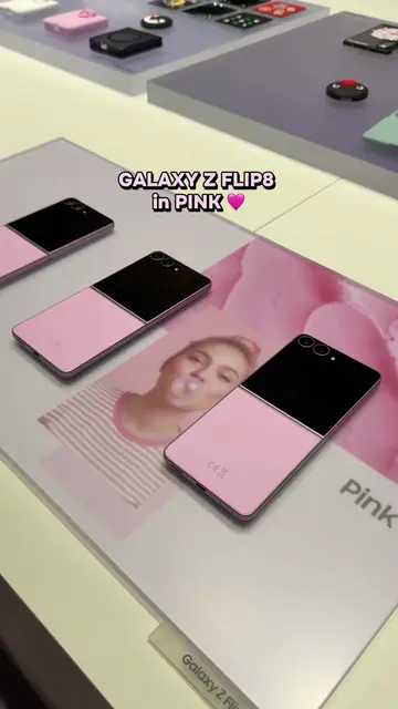 is it Pink or is it Lavander? 🤔👀🩷 #GalaxyZFlip8 