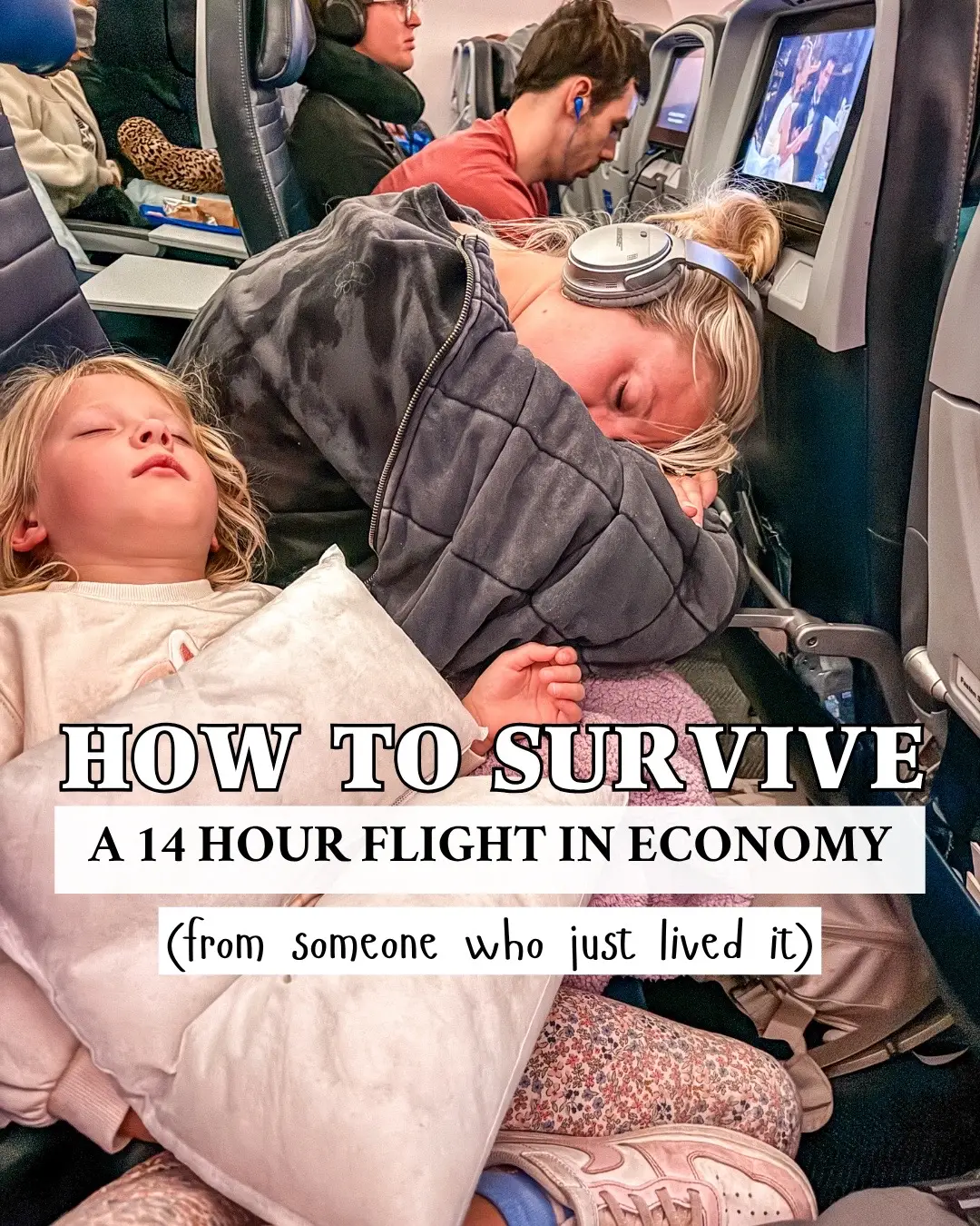 Do these things to thrive during your long haul flight instead: 1️⃣Game the Syst