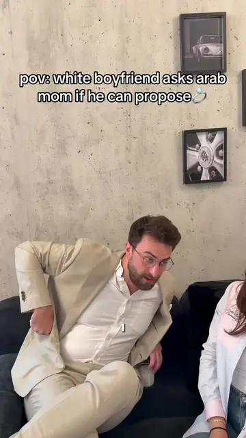 her worst nightmare has come true…. #arabmom #skit #whiteboyfriend #ArabTikTok #