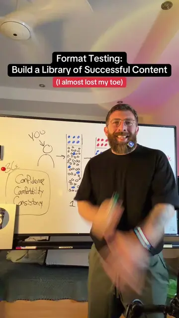 Almost lost my toe making this. How to build a library of successful content usi