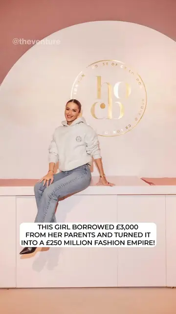 This girl borrowed £3,000 from her parents and turned it into a £250 million fas