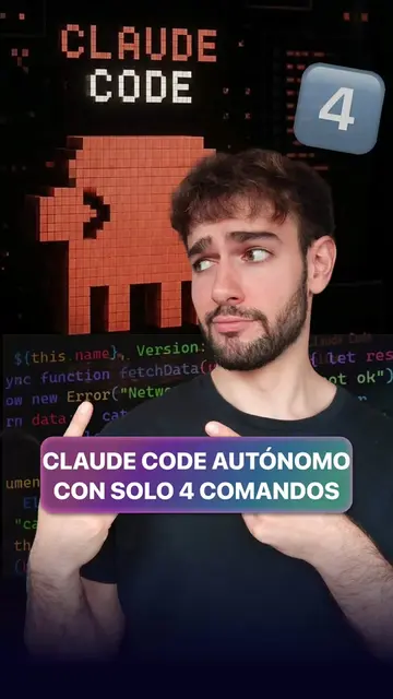 Estos son los cuatro comandos que uso para que Claude Code trabaje durante días 