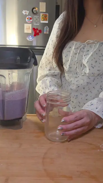 high fiber protein shake? NO PROTEIN POWDER ✋️ ive been drinking this everyday i
