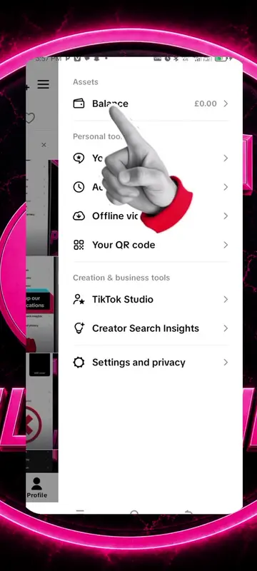 Additional privacy settings in your balance in dollar #foryou #fyp #accounts #se
