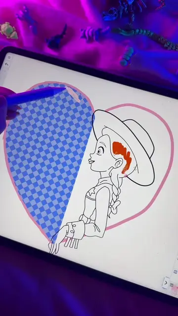 ArtWorkout…Help me find the drawing between Jessie and buzz lightyear  #toystory