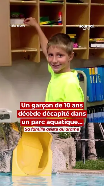 Un garçon de 10 ans à tragiquement perdu la vie déc*pité dans l'attraction d'un 