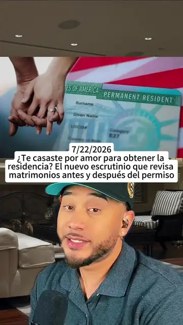 ¿Te casaste por amor para obtener la residencia? El nuevo escrutinio que revisa 