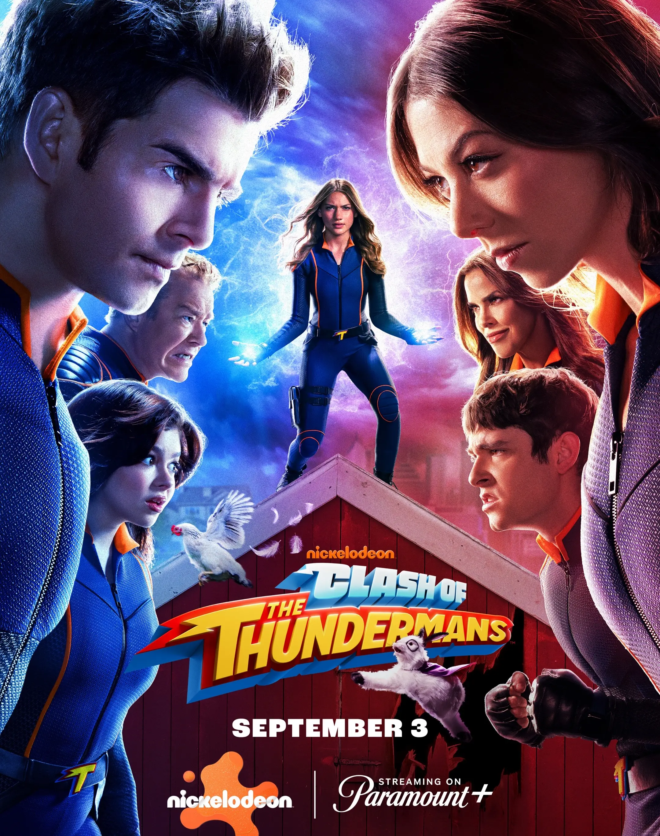 hold on to your capes! Clash of the Thundermans premieres Sept 3 on @Paramount+ 