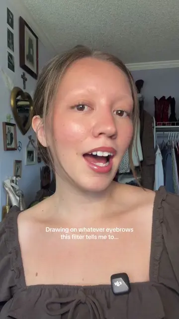 Pt. 1 drawing on all the eyebrow shapes as someone with no eyebrow! #eyebrows #m