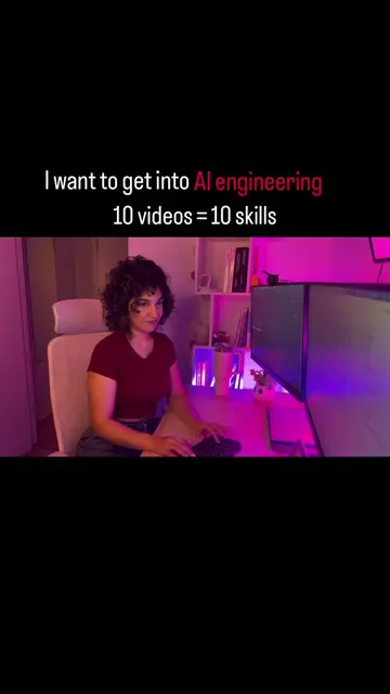 Want to get into AI Engineering? Save this and come back to it. Watching videos 