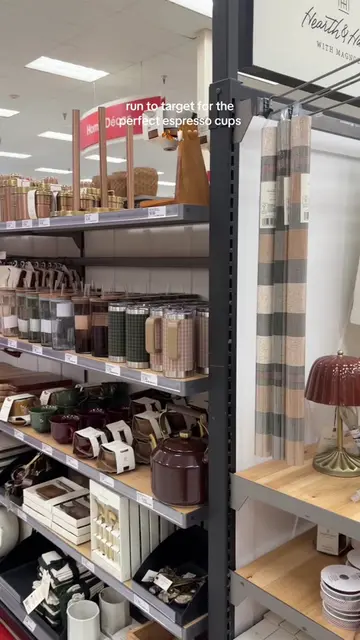 Target has the perfect espresso cups for fall🕯️🍂🤎 #magnolia #espressotiktok #