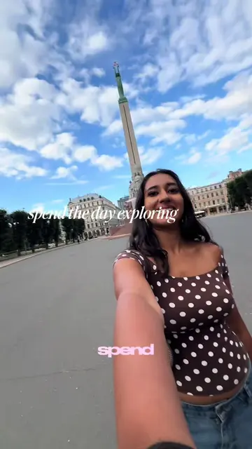spend the day on holiday with me in riga, latvia 🌟 honestly such an underrated 