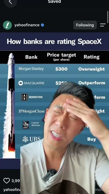 Many of the top investment banks have very lofty price targets for SpaceX.  Raym
