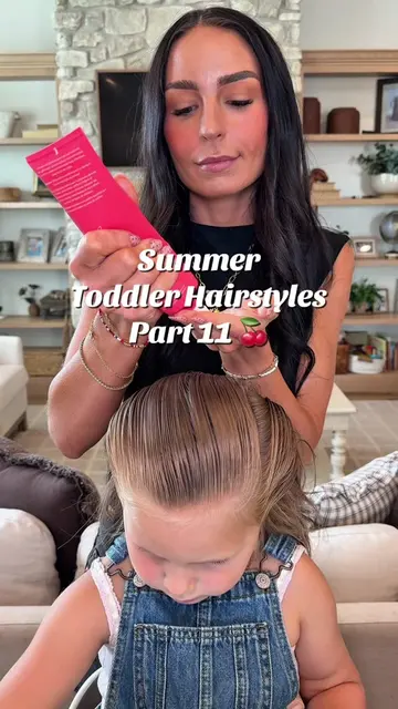 Summer toddler hairstyles - part 11🍒✨ Perfect summer staple for all the activit