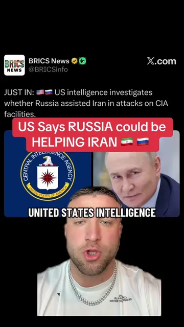 The United States Says RUSSIA could be HELPING IRAN. #usa #trump #war #ww3 #iran