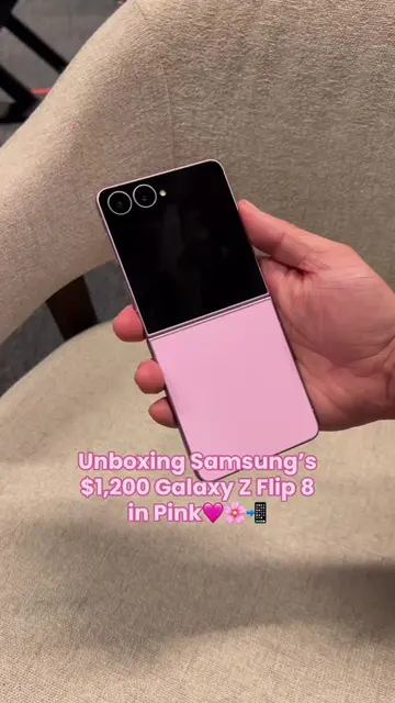 The Galaxy Z Flip 8 starts at $1,200, but it's now thinner, lighter and easier t