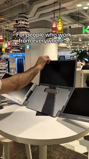 All remote workers need to get this 💻⚡️ #Tech #TechGadgets #newtech #monitor #w