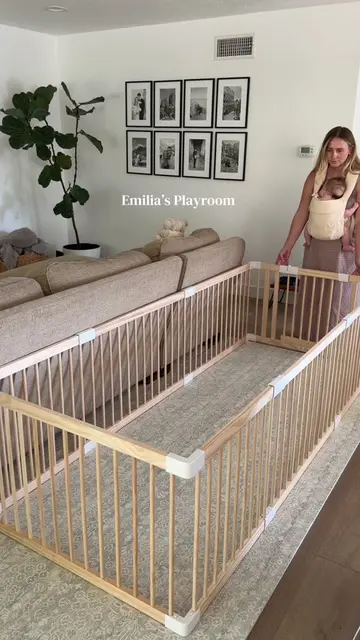 Emilia’s Playroom 🌼 because we spend so much time in our main living area, wher