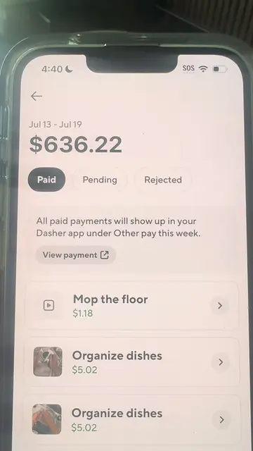 La mejor aplicación para trabajar desde casa#tasks #doordashdriver #doordashpart