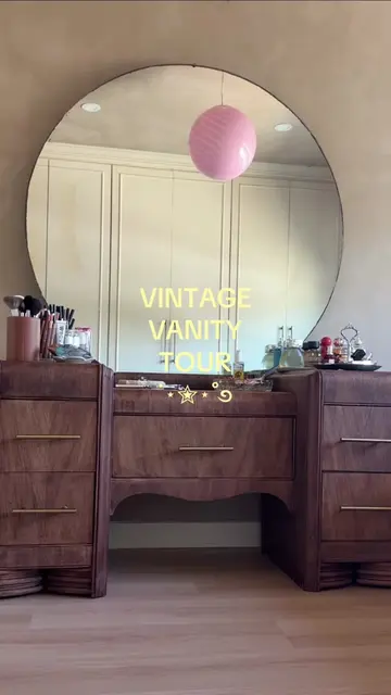 Still one of my best fb marketplace finds to date: this gorgeous art deco waterf