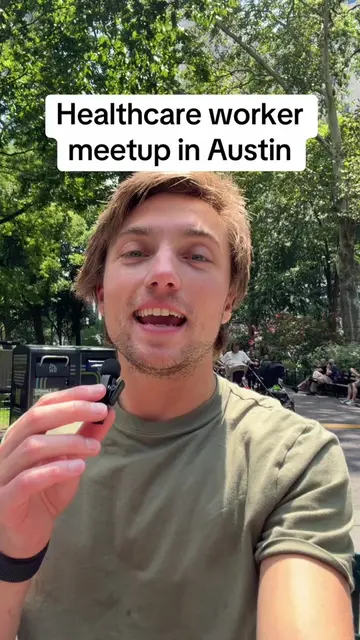 Meetup for healthcare workers in Austin, Texas yayyyy #healthcareworker #nurseso