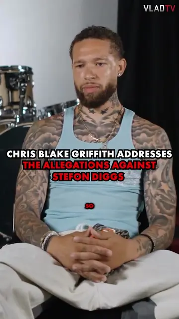 Chris Blake Griffith Addresses The Allegations Against Stefon Diggs #chrisblakeg