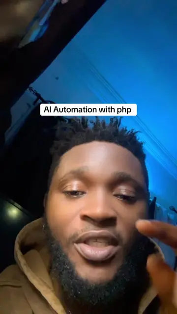 Start creating AI automation with php #php #automation #aiautomation 