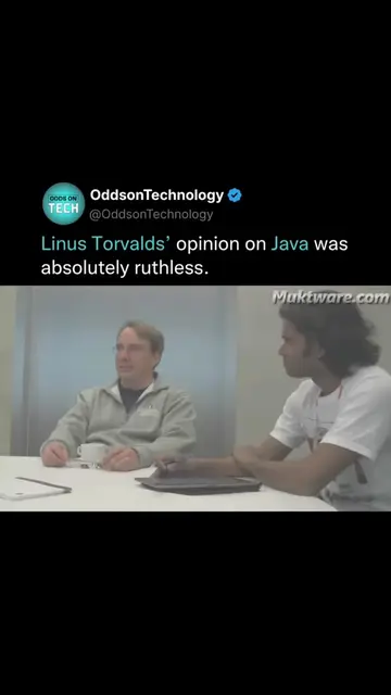 Follow us @oddsontechnology_ for more tech archives and tech videos. Linus Torva