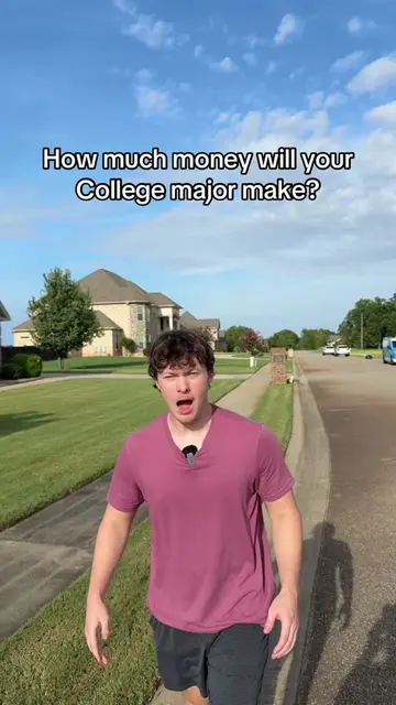 How much will yours make? #college #collegelife #collegemajor #money 