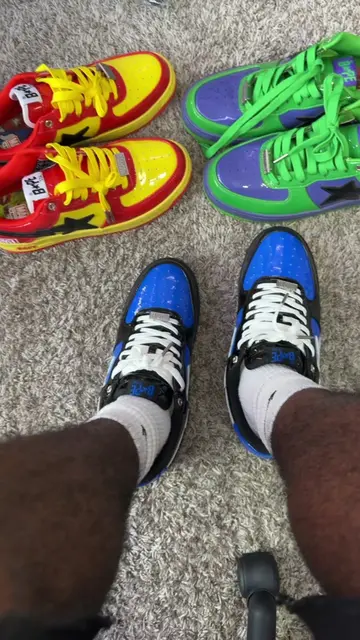 Yall don’t got the Marvel Bapes. @SNEAKERCOOL #thetsunamichild #marvel #bapesta 